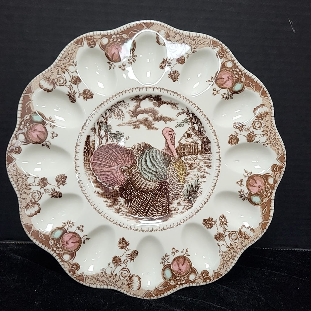 Johnson Brothers Egg Plate
