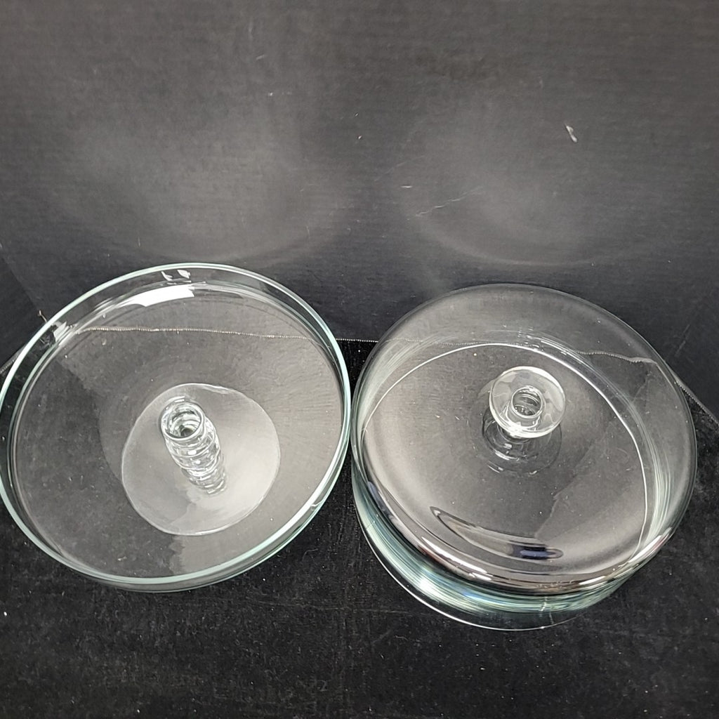 Covered Cake Plate