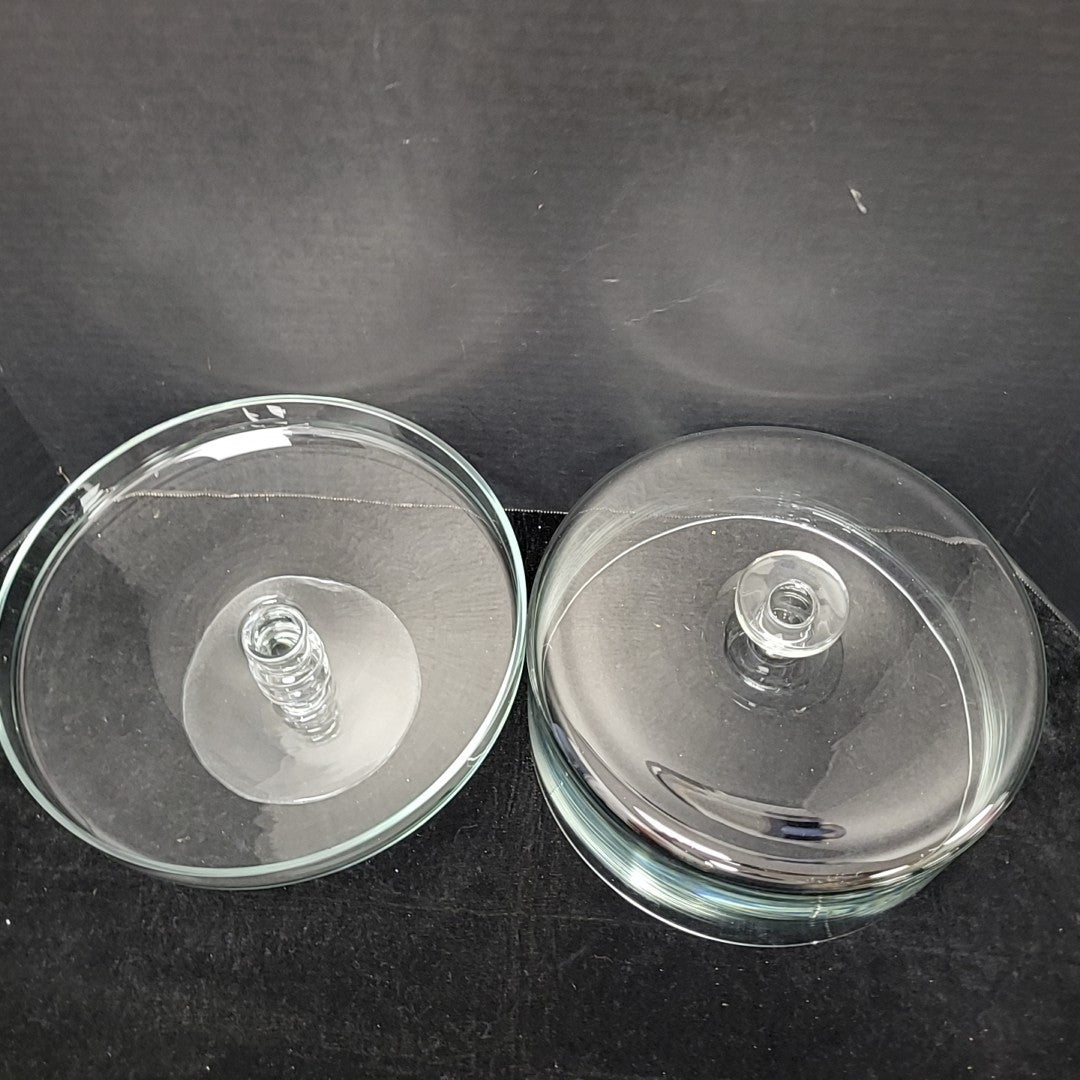 Covered Cake Plate