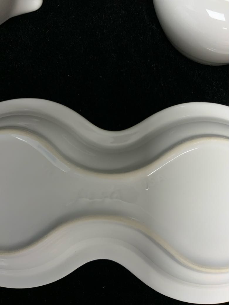 Homer Laughlin Creamer & Sugar Bowl