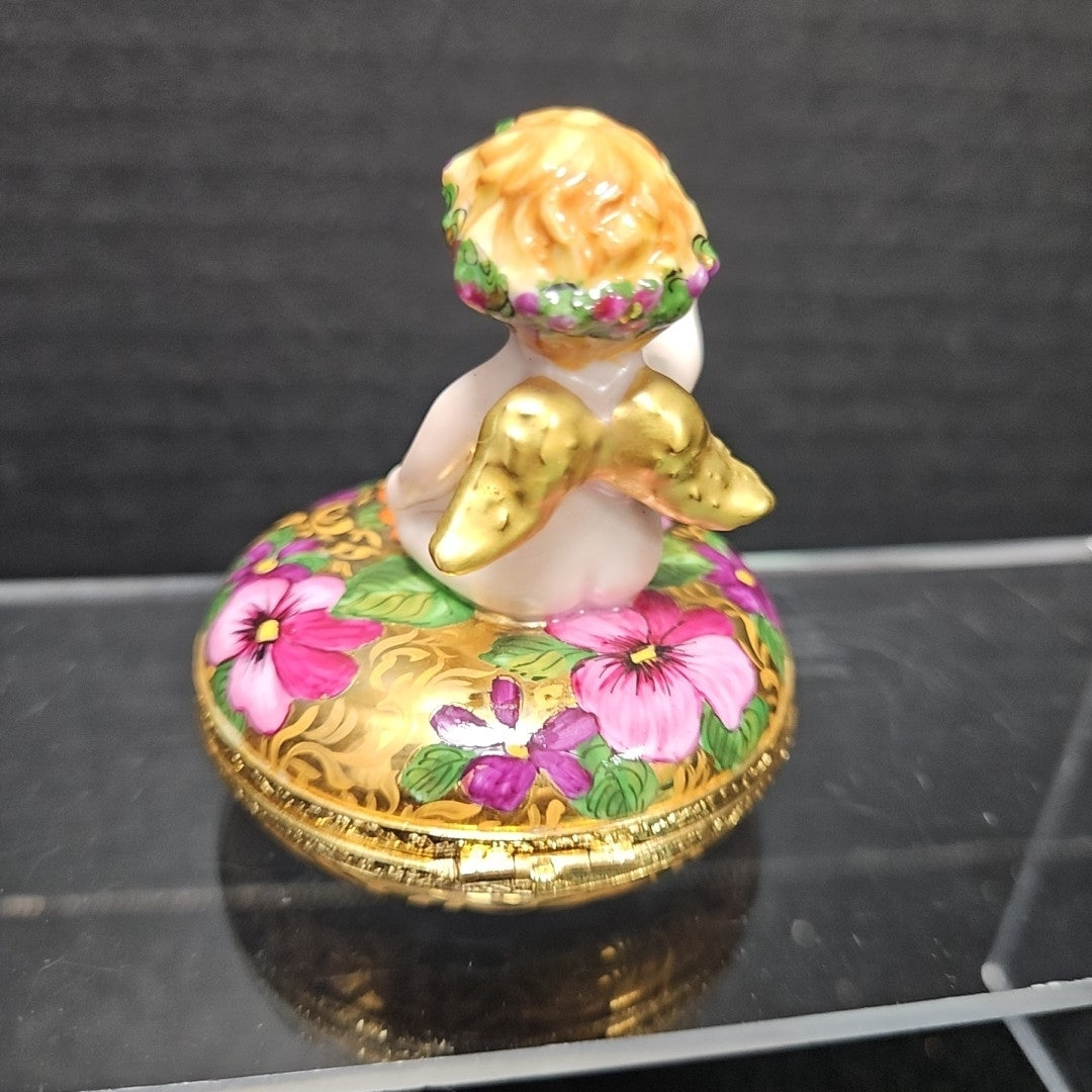 Limoges Signed Trinket Box