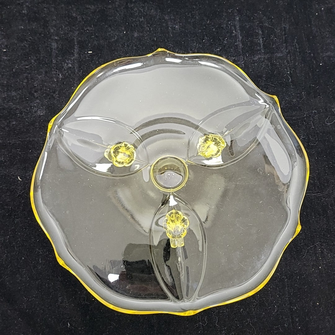 Lancaster Glass Cake Plate