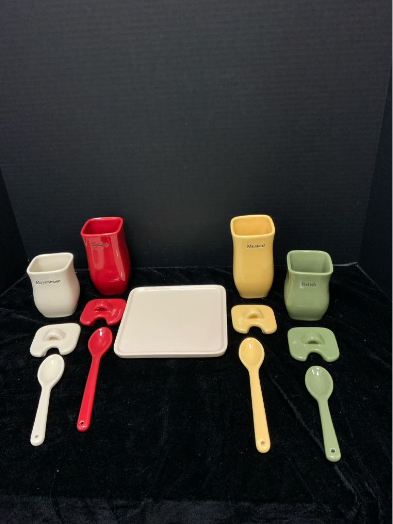 Longaberger Condiment Set