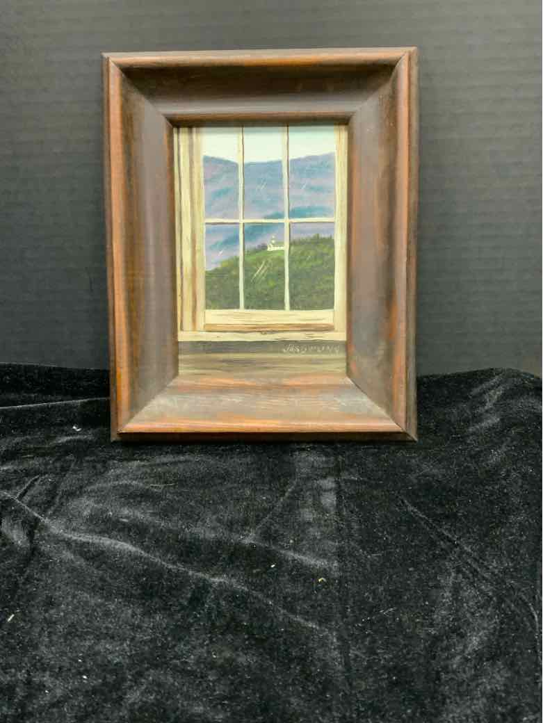 Framed Oil