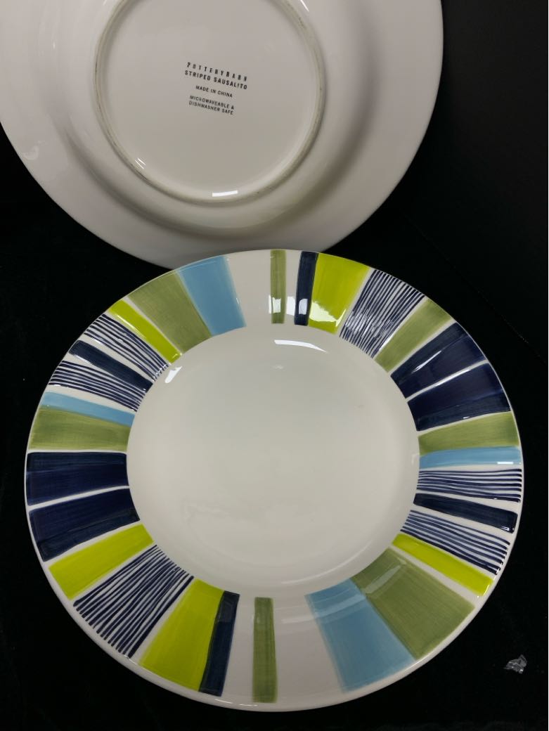 Pottery Barn Dinner Plate