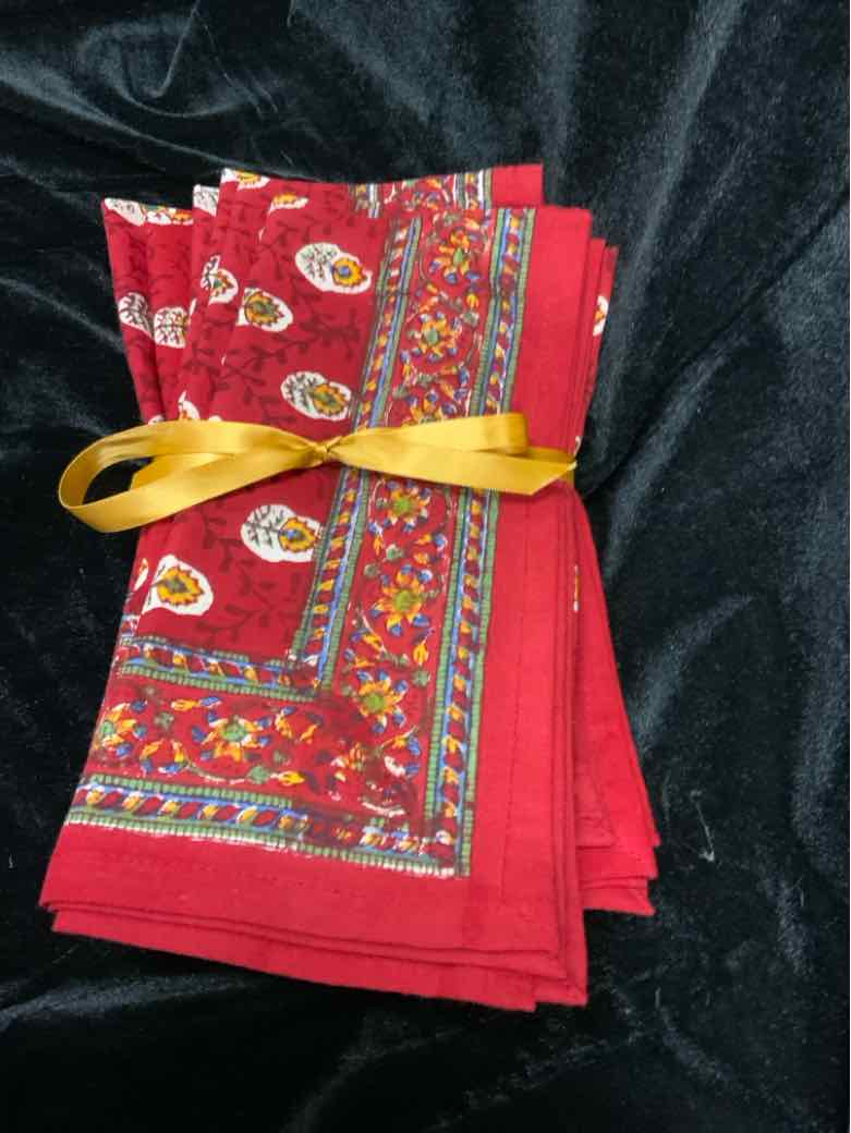 Pomegranate Luncheon Napkins
