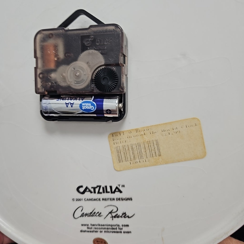 Catzilla Clock