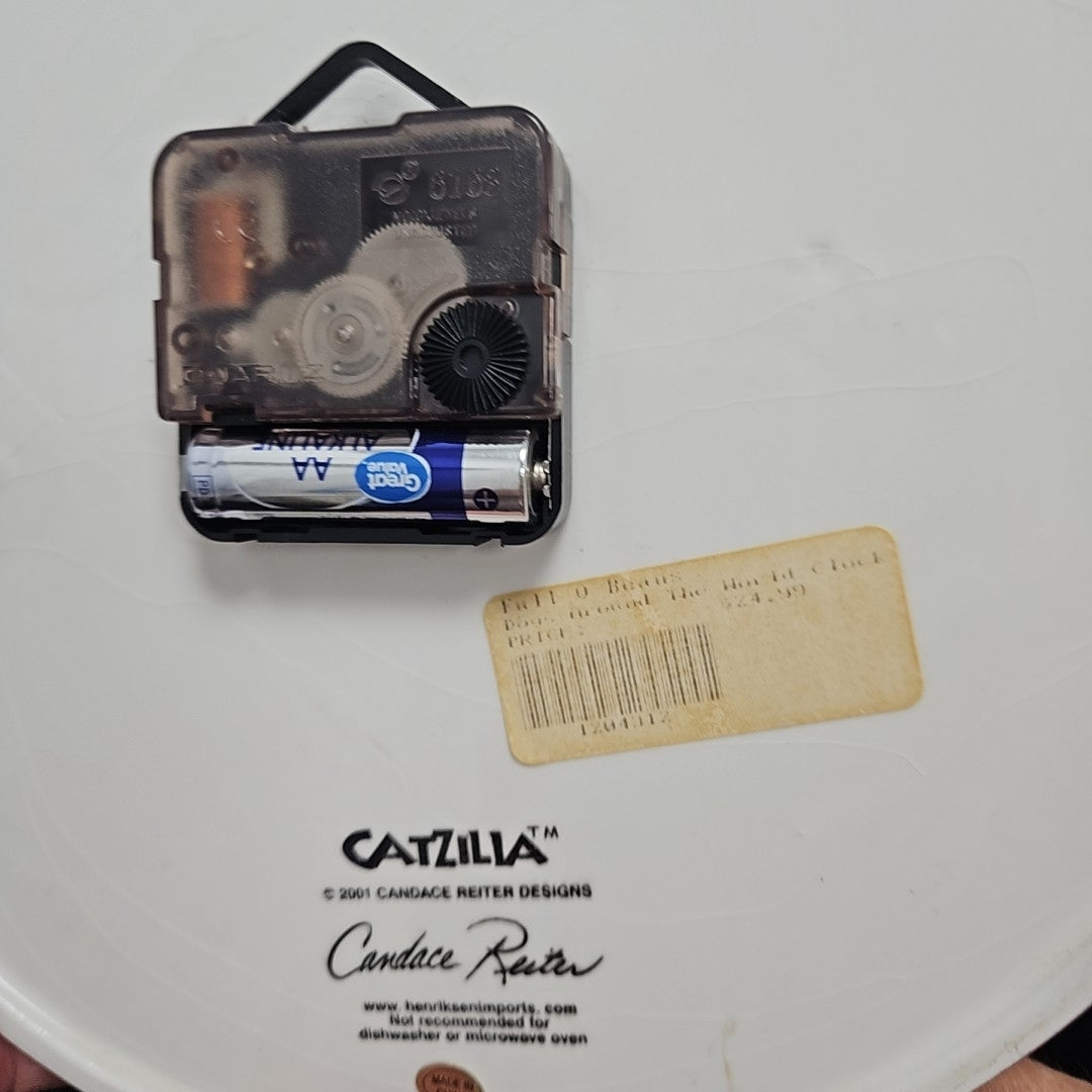 Catzilla Clock