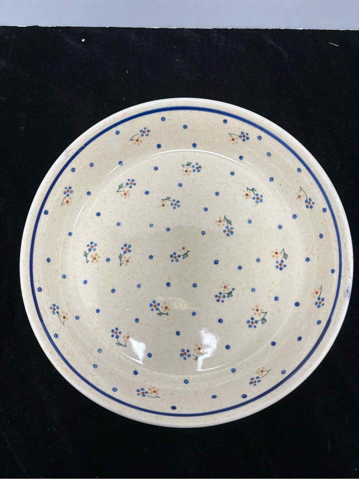 Boleslawiec Pie Plate