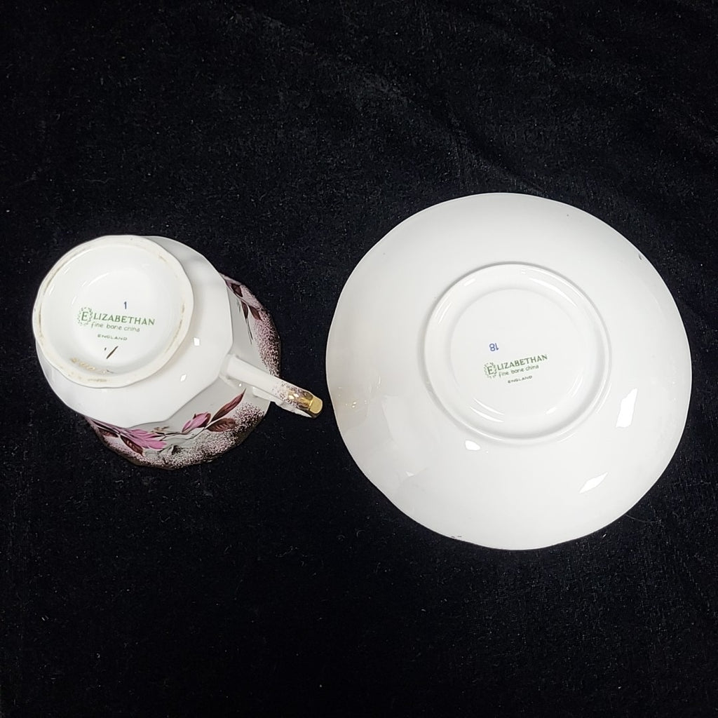 Elizabethan Teacup/Saucer