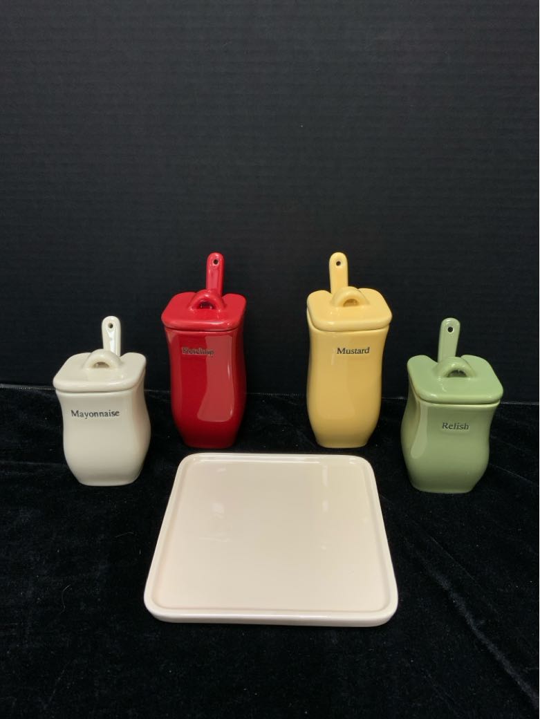 Longaberger Condiment Set