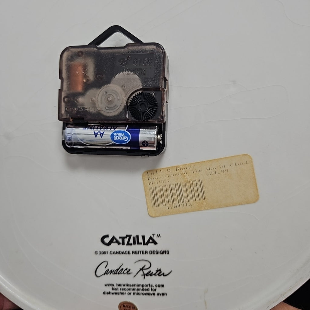 Catzilla Clock