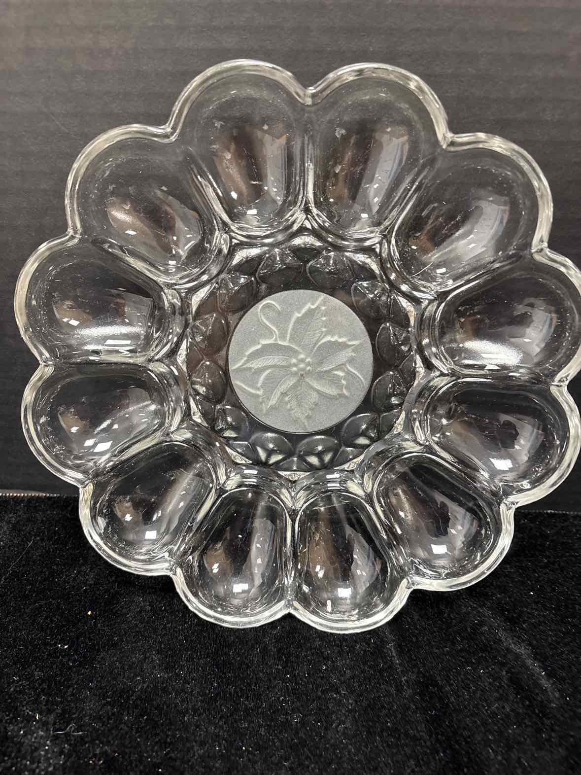 Princess House Egg Plate