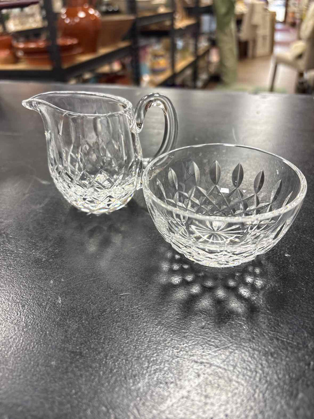 Waterford Cream & Sugar