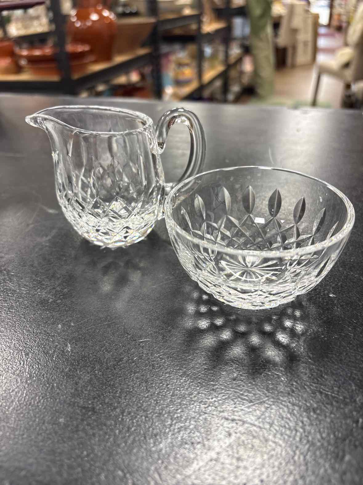 Waterford Cream & Sugar