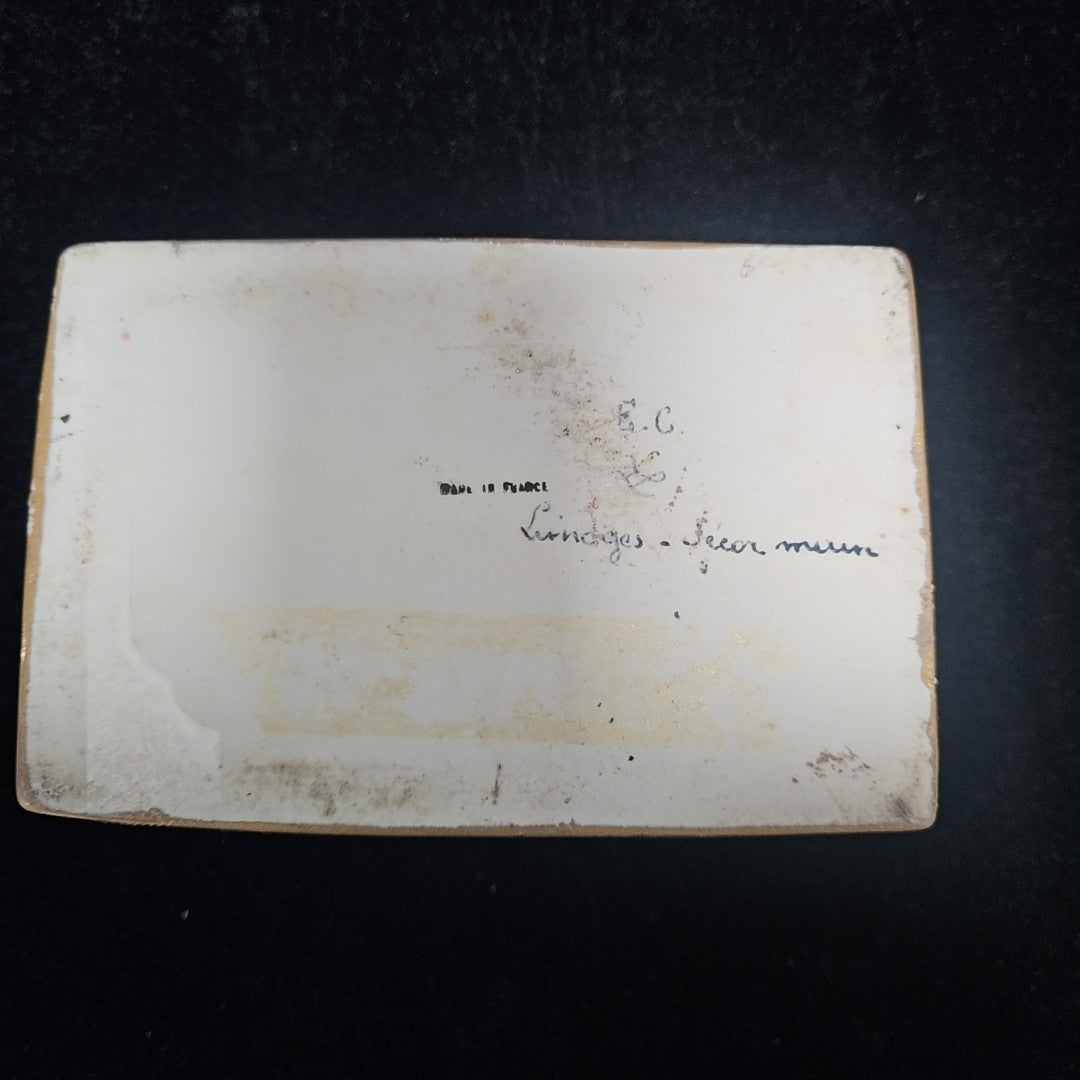 Limoges Signed Trinket Box