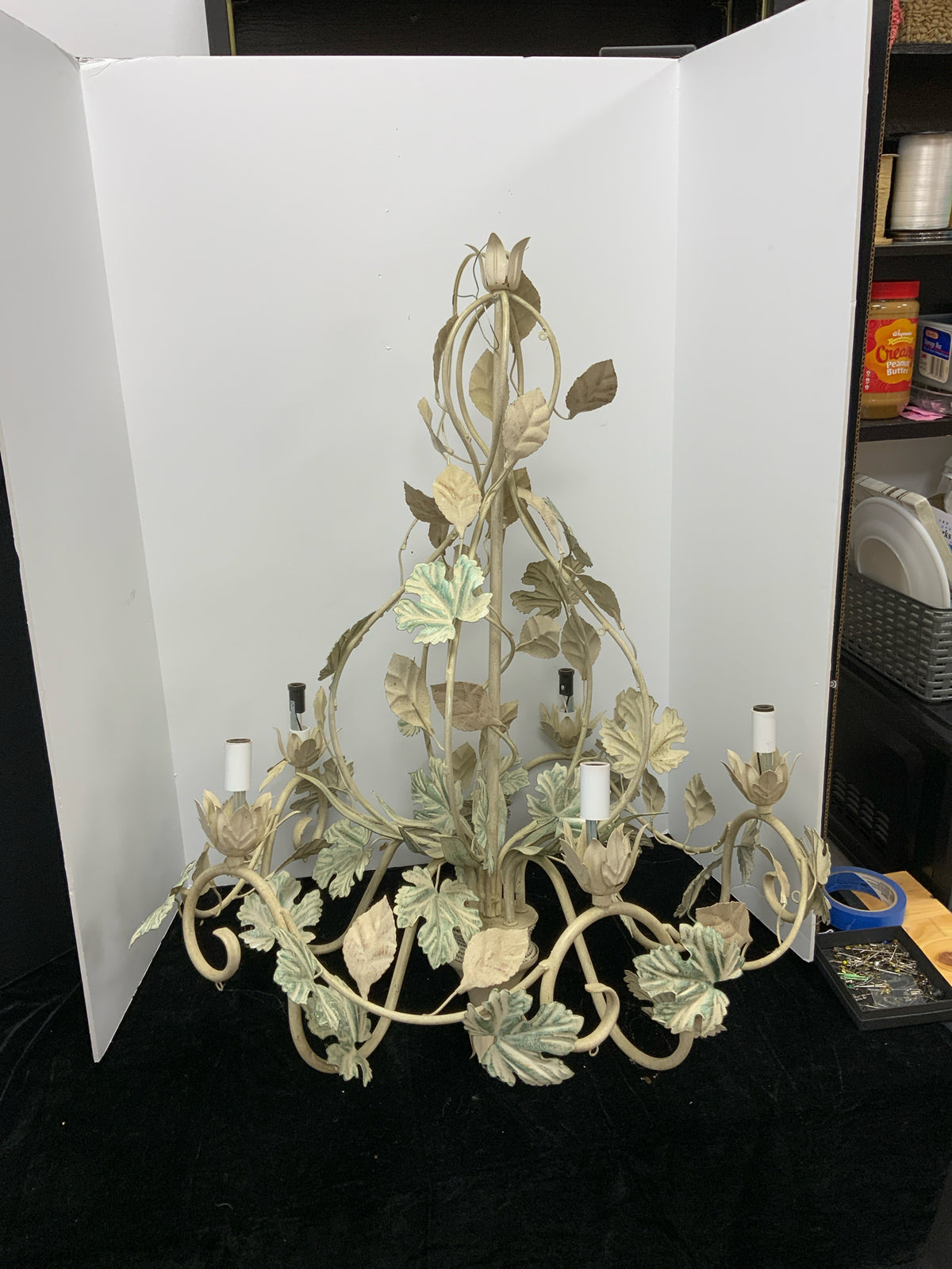 Tole Chandelier
