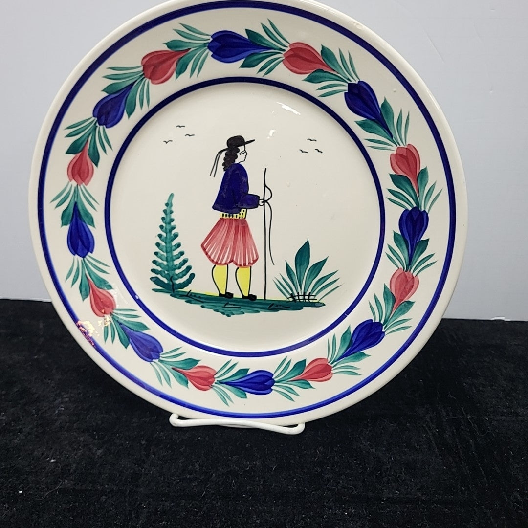 Quimper Dinner Plate