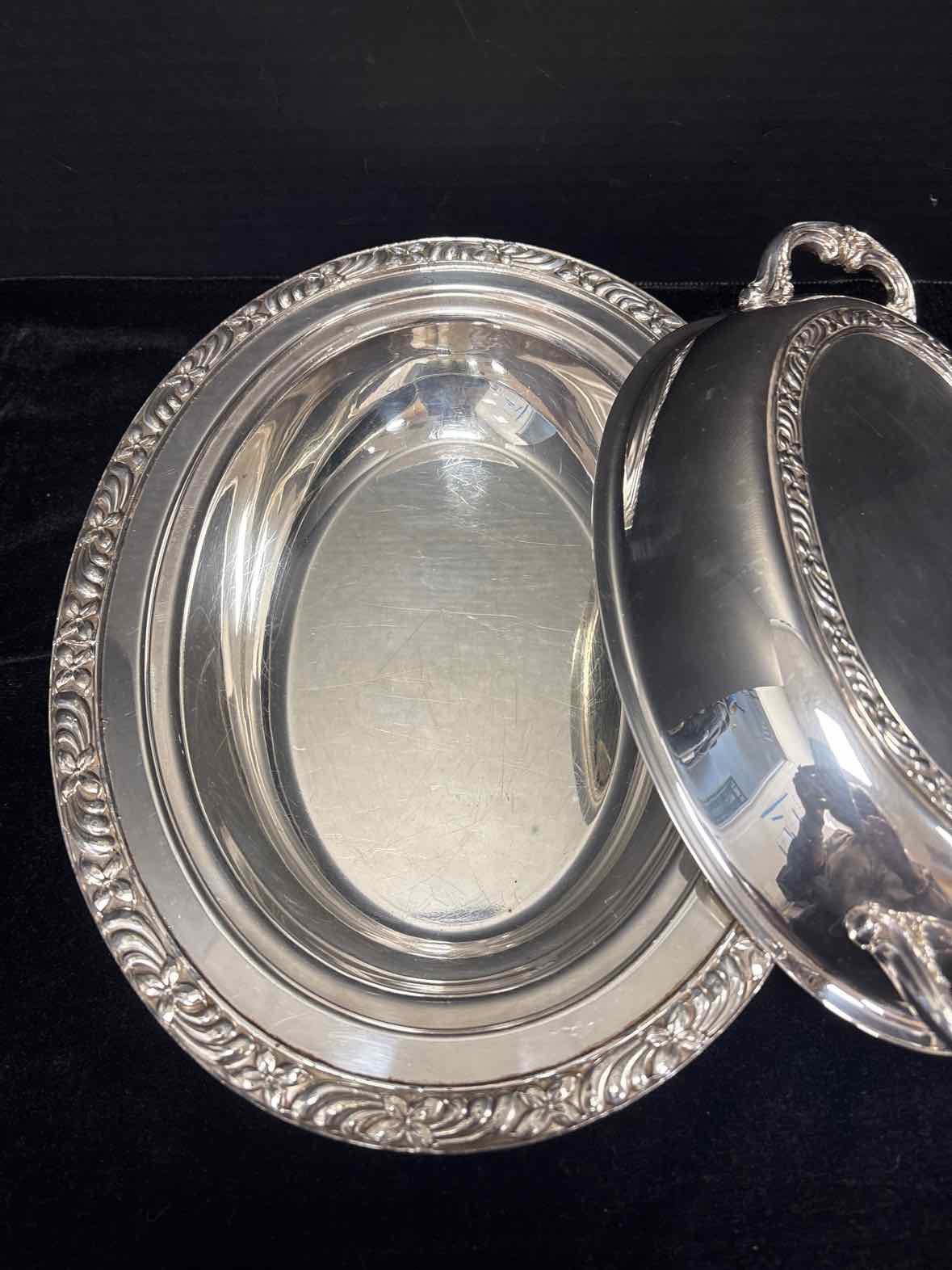 F.B. Rogers Vegetable Server