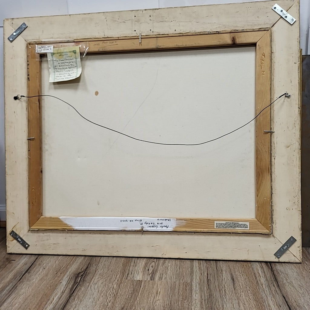 Paolo Coppini Signed Painting on Canvas