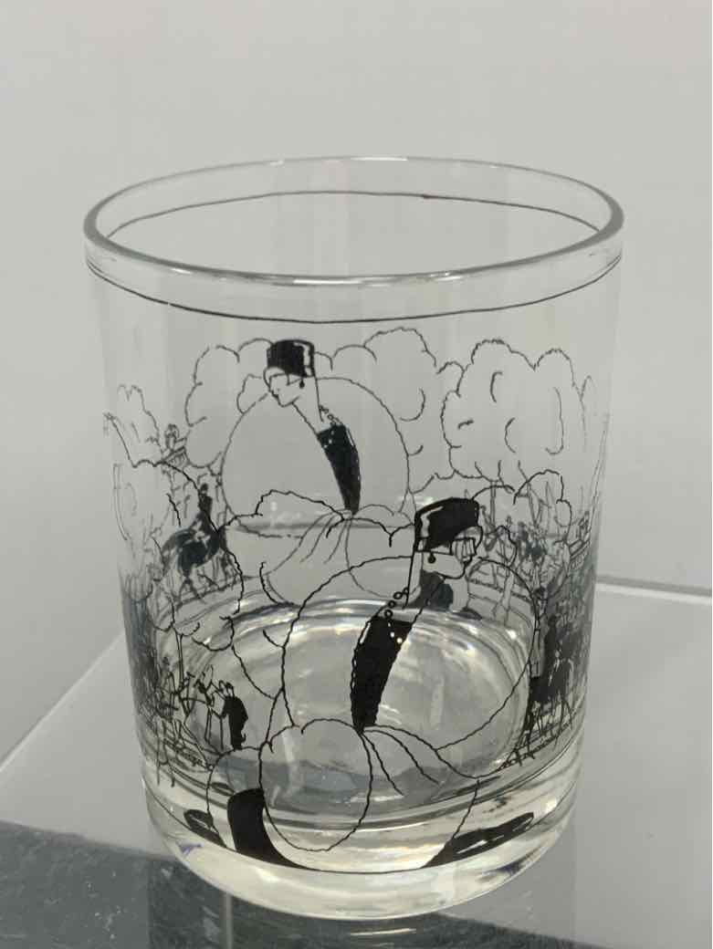 Saks Fifth Ave. Double Old Fashion Glass