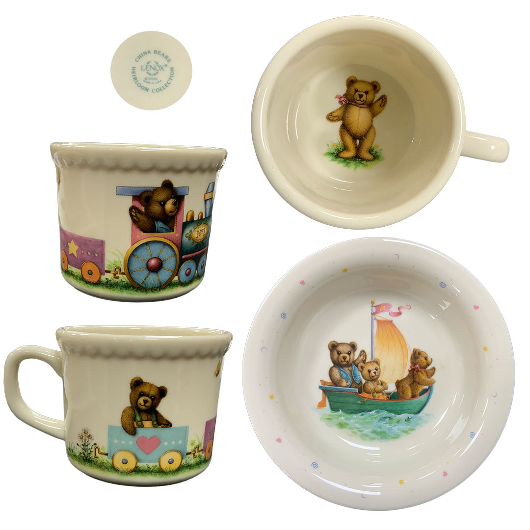 Lenox Child's Cup & Bowl