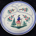 Quimper Compartment Plate