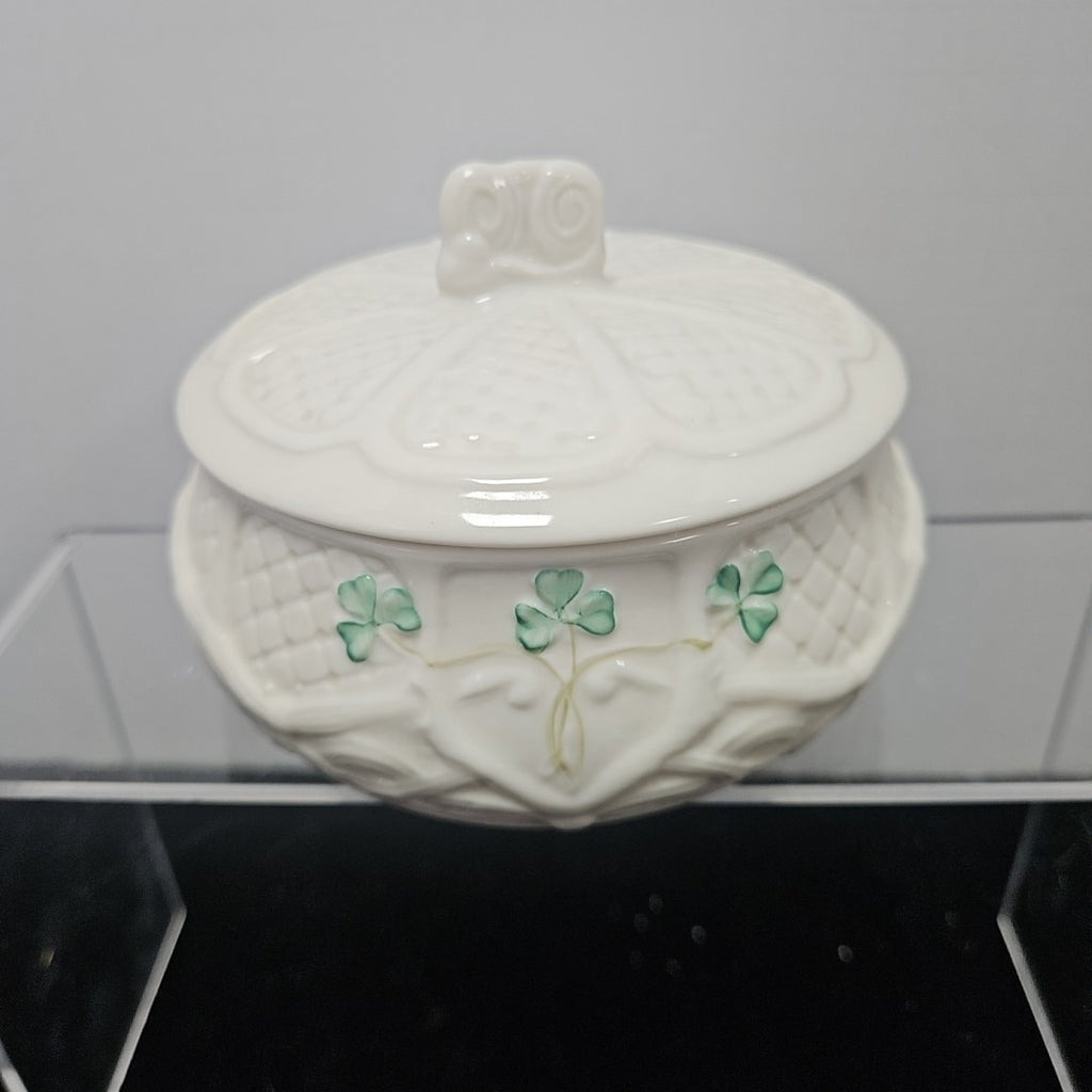 Belleek Dresser Jar