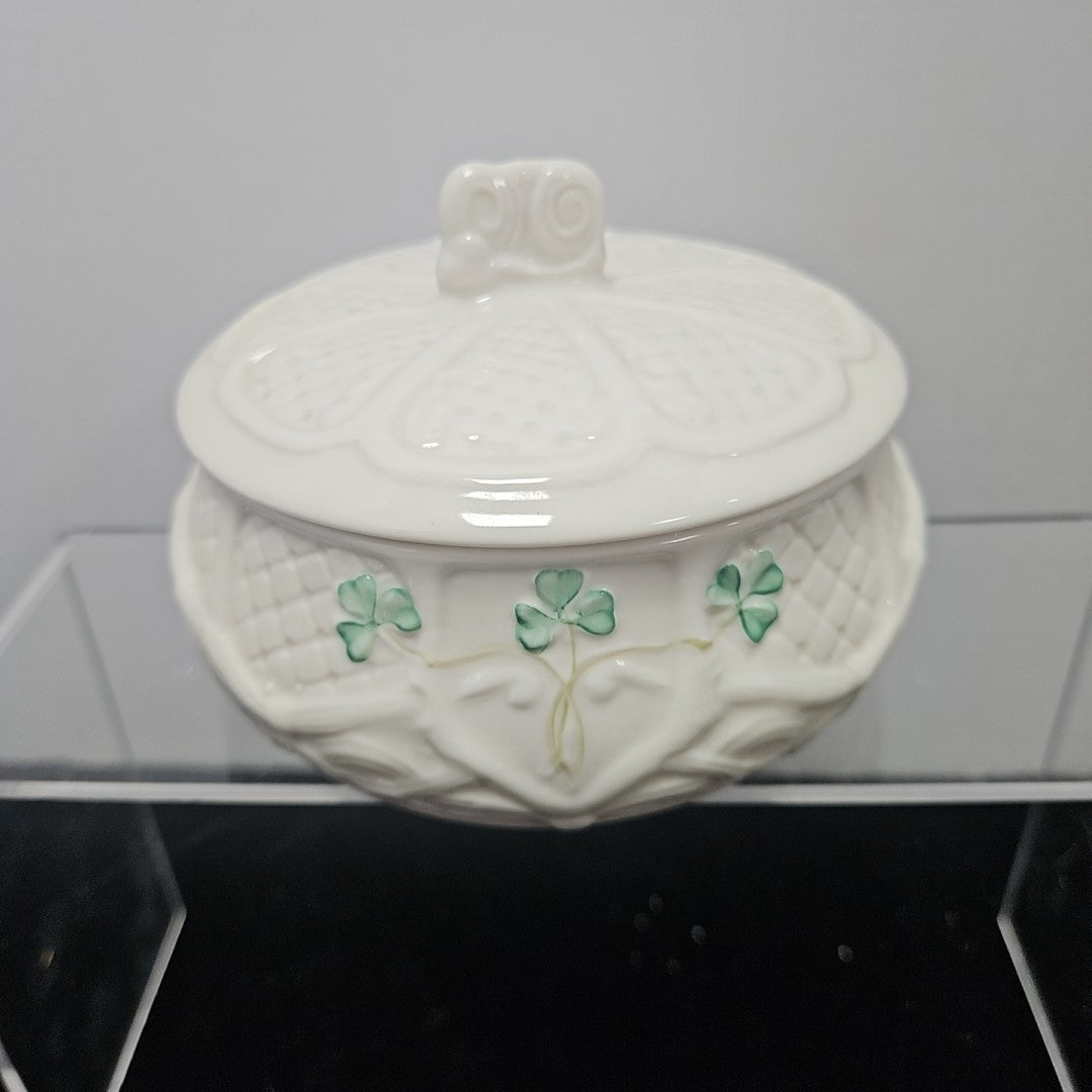 Belleek Dresser Jar
