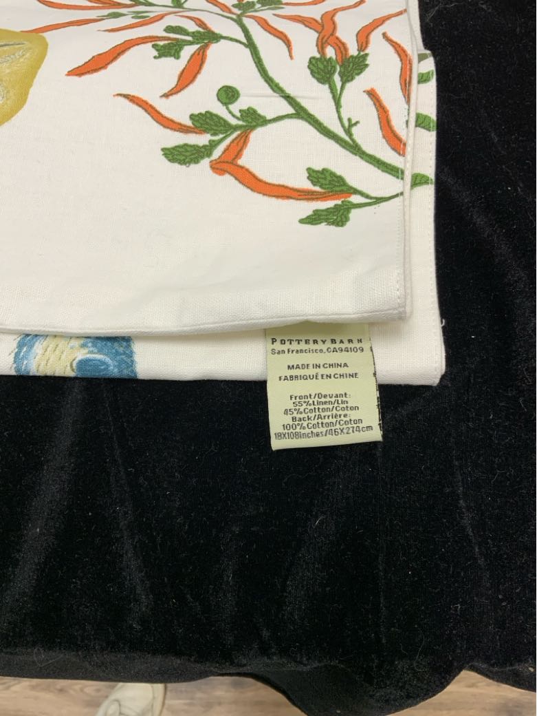 Pottery Barn Table Runner