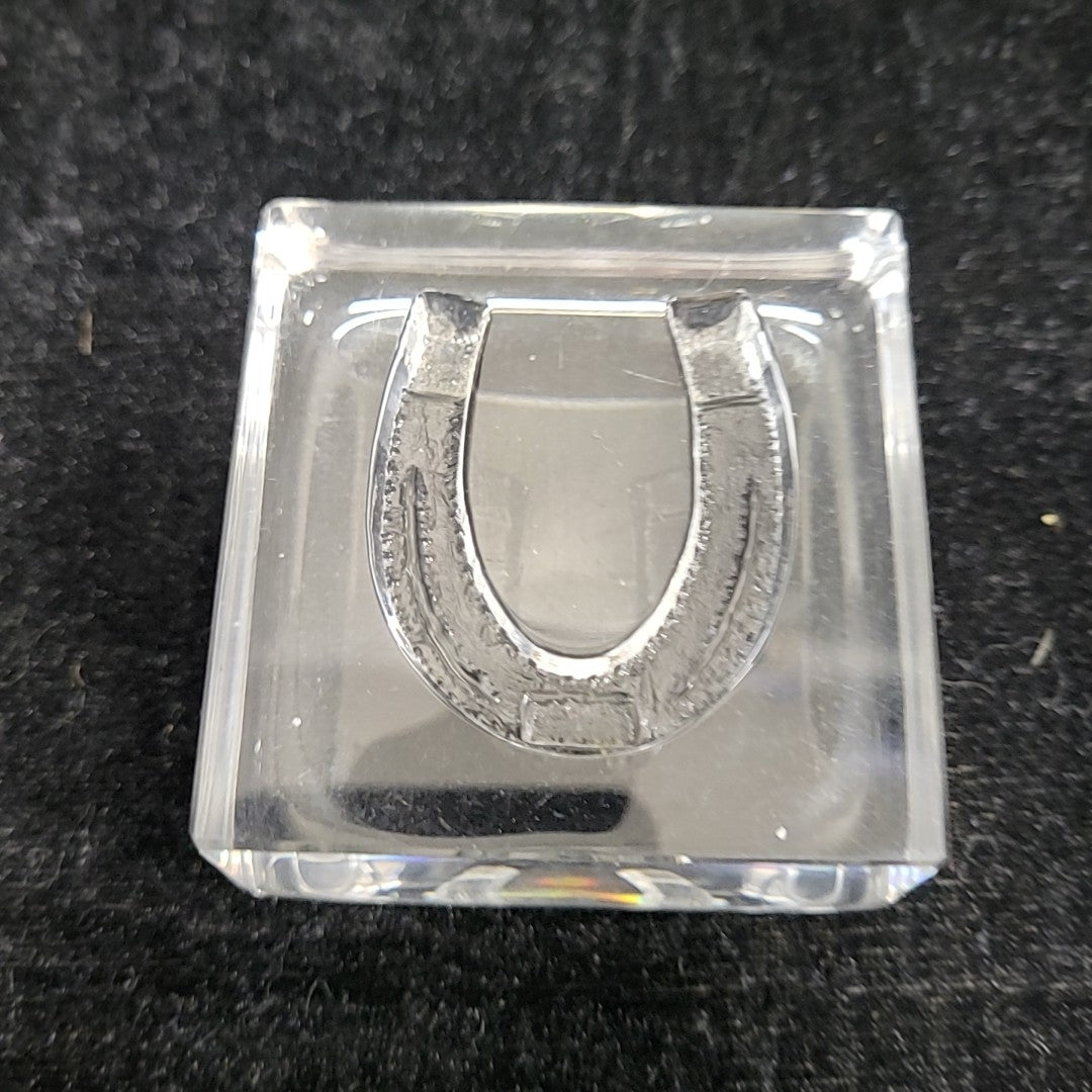 Hadeland Glass Paperweight