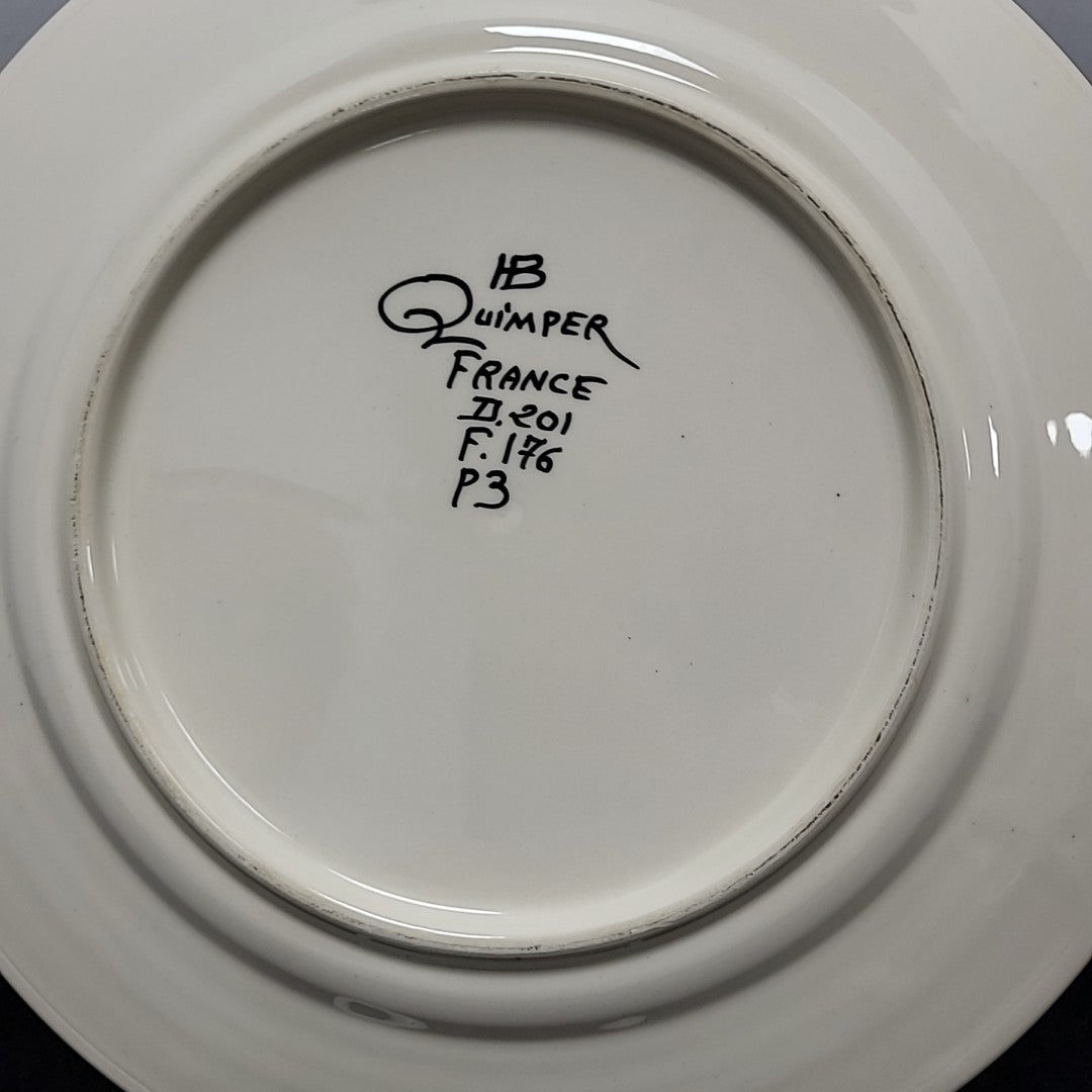 Quimper Dinner Plate