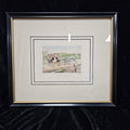 Framed Etching