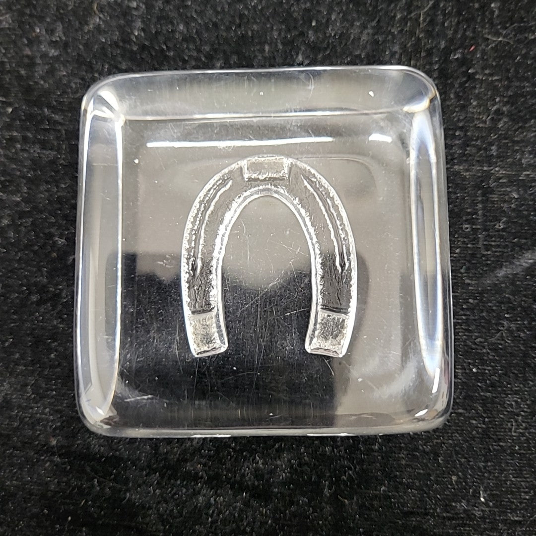 Hadeland Glass Paperweight