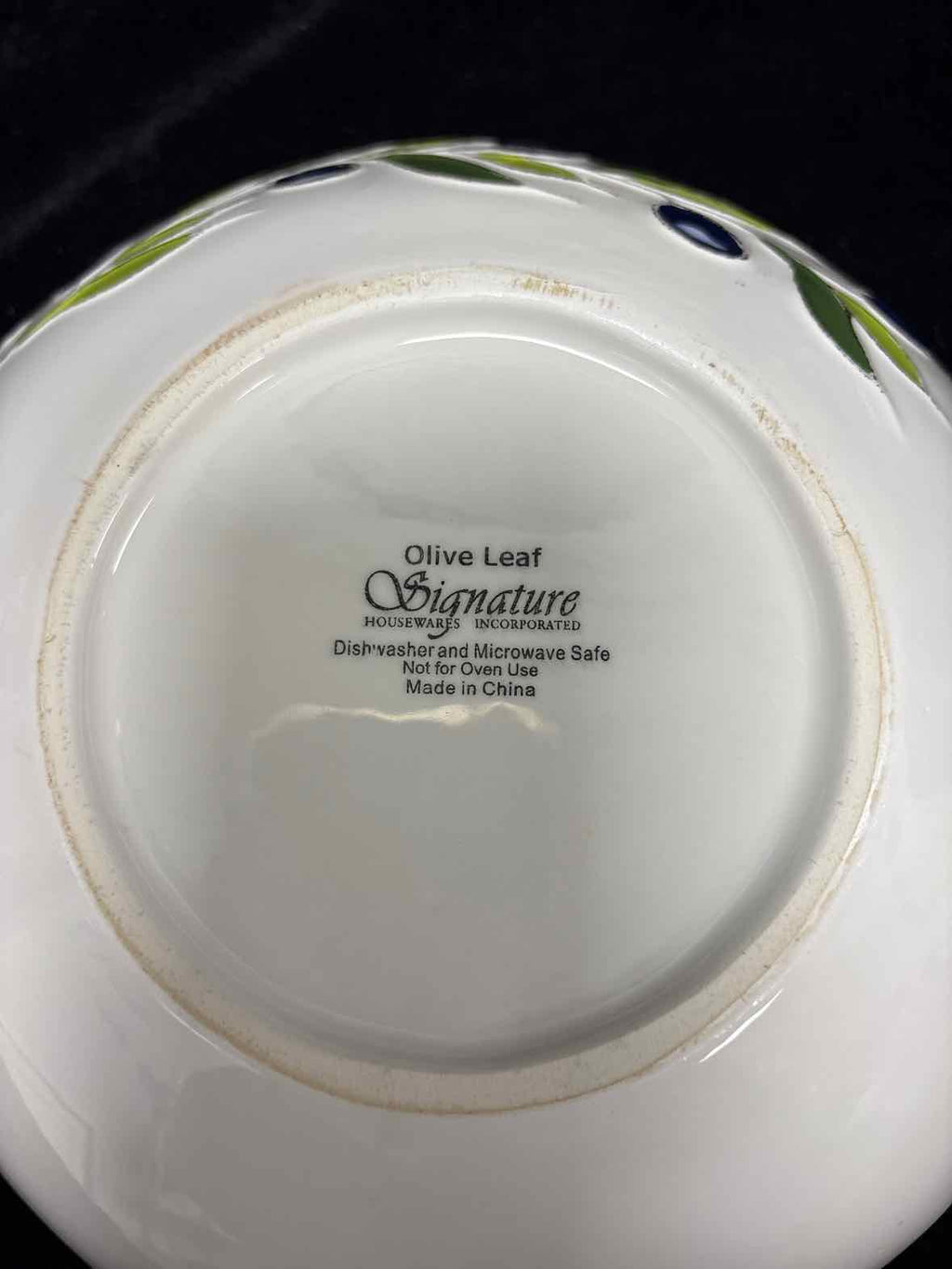 Signature Housewares Pasta Bowl