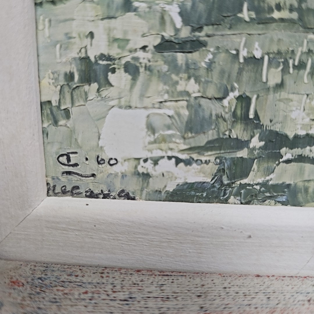 Signed Framed Oil