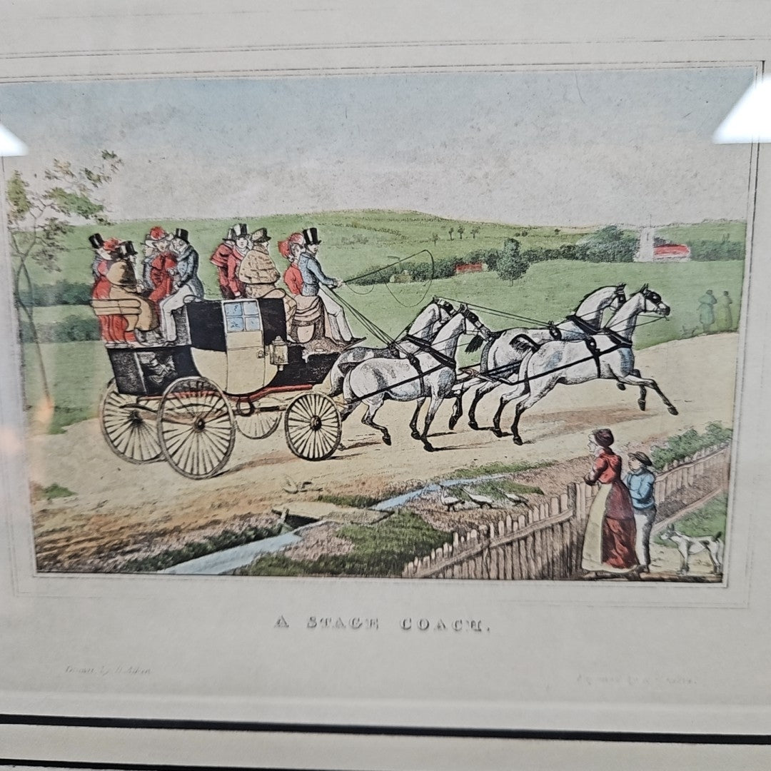 Framed Etching