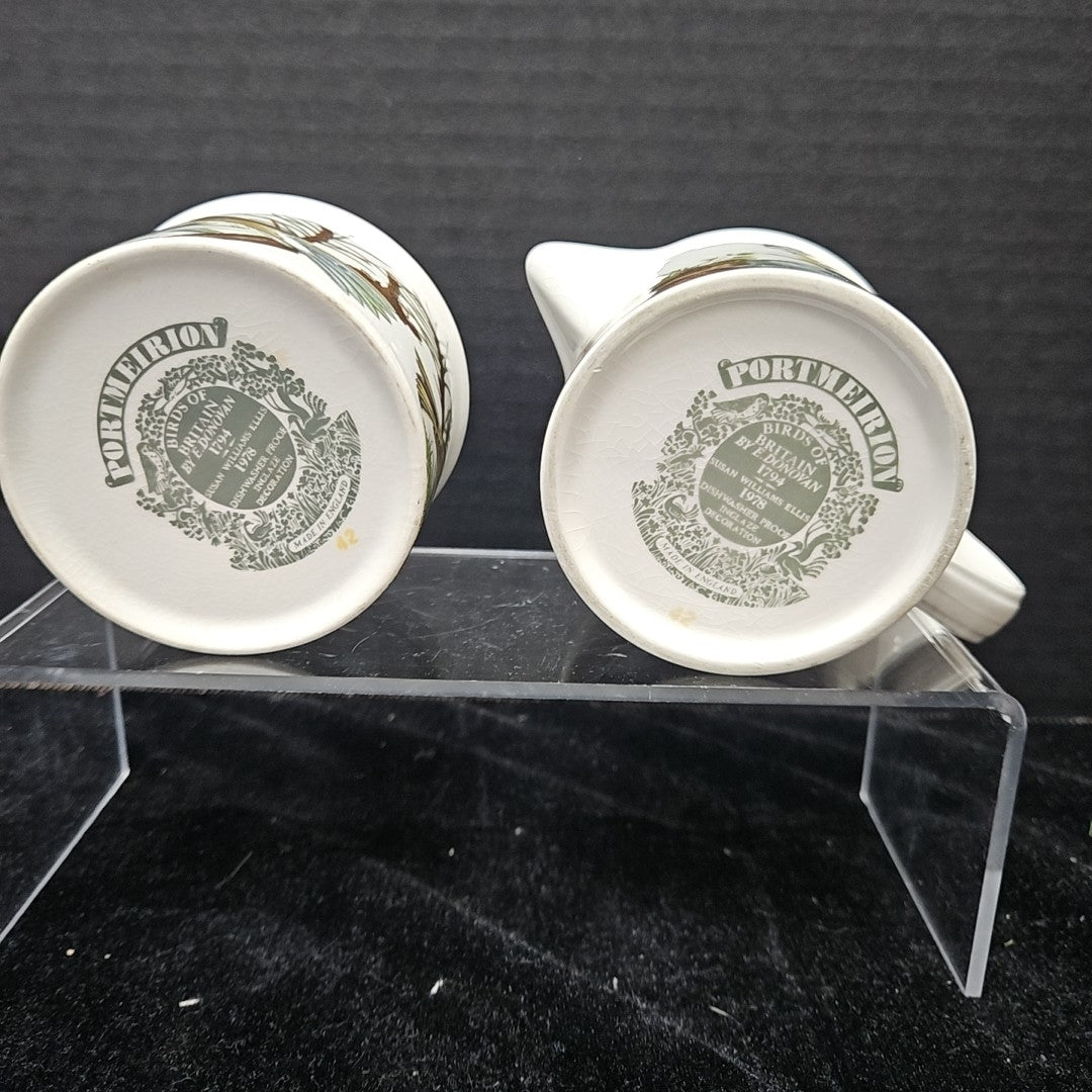 Portmeirion Cream & Sugar
