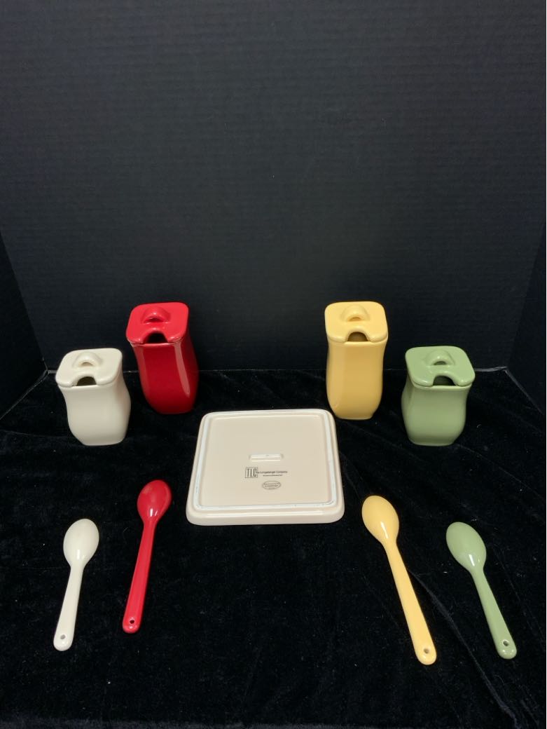 Longaberger Condiment Set