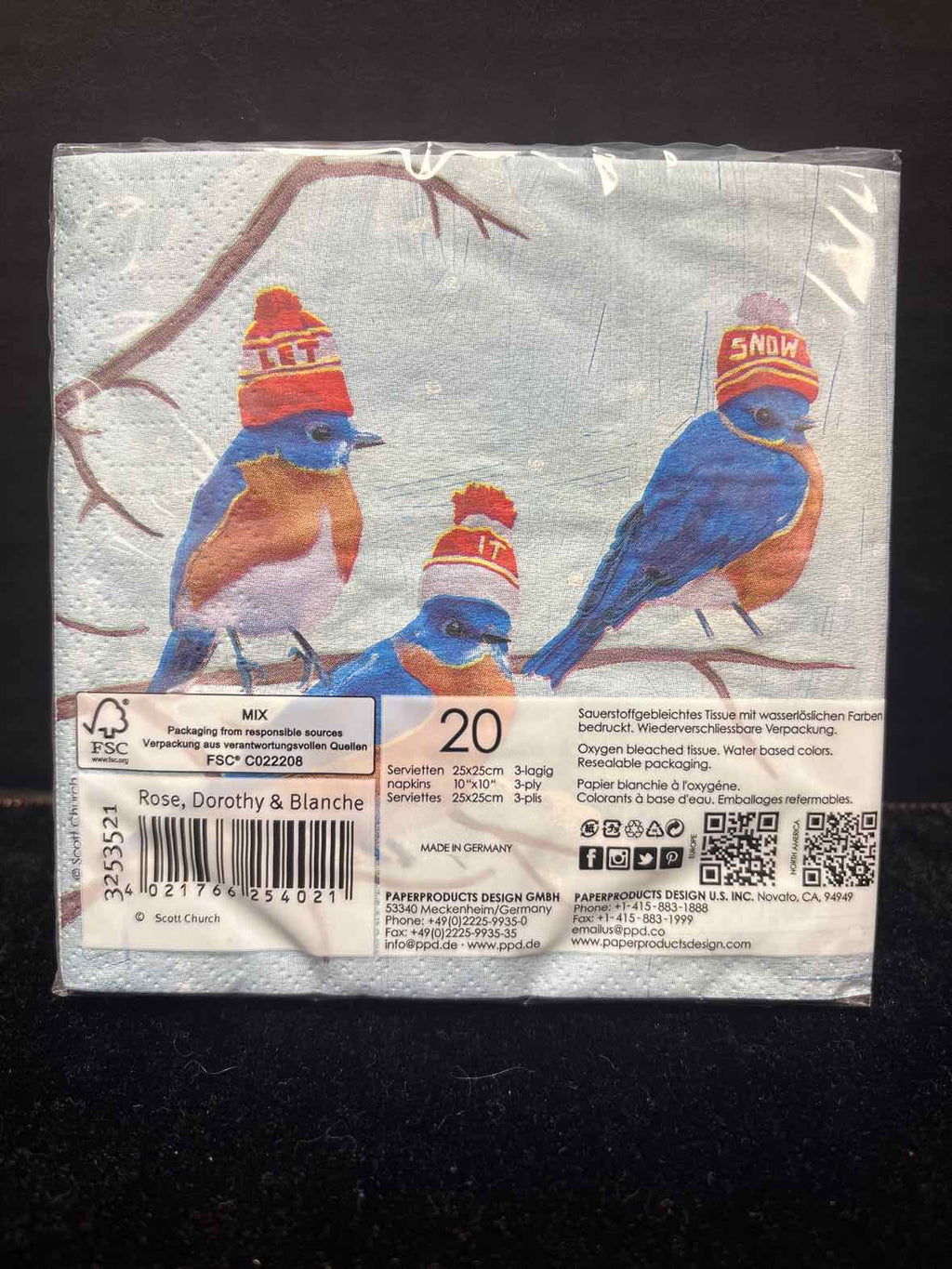 PPD Cocktail Napkins