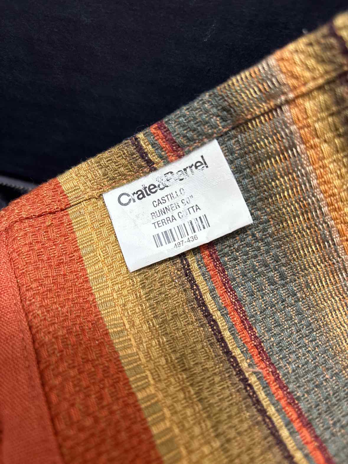 Crate & Barrel Table Runner