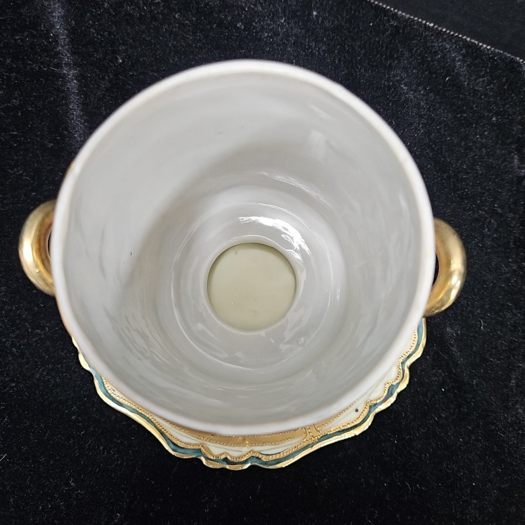 Nippon Condensed Milk jar w/ Underplate