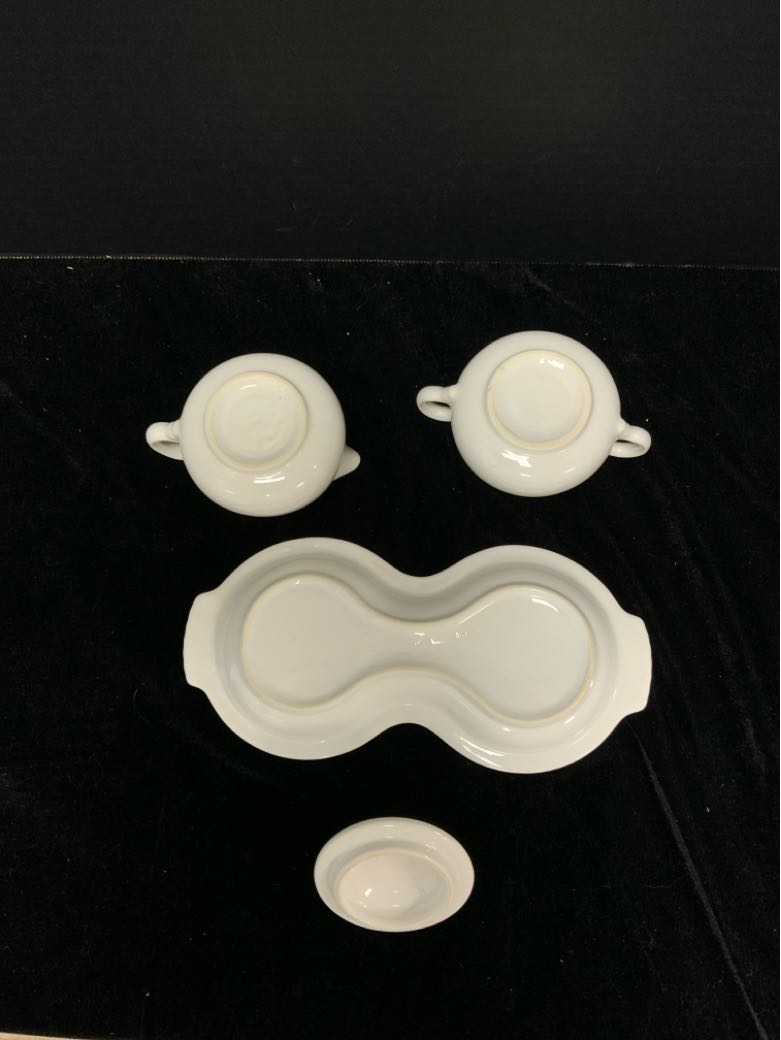Homer Laughlin Creamer & Sugar Bowl