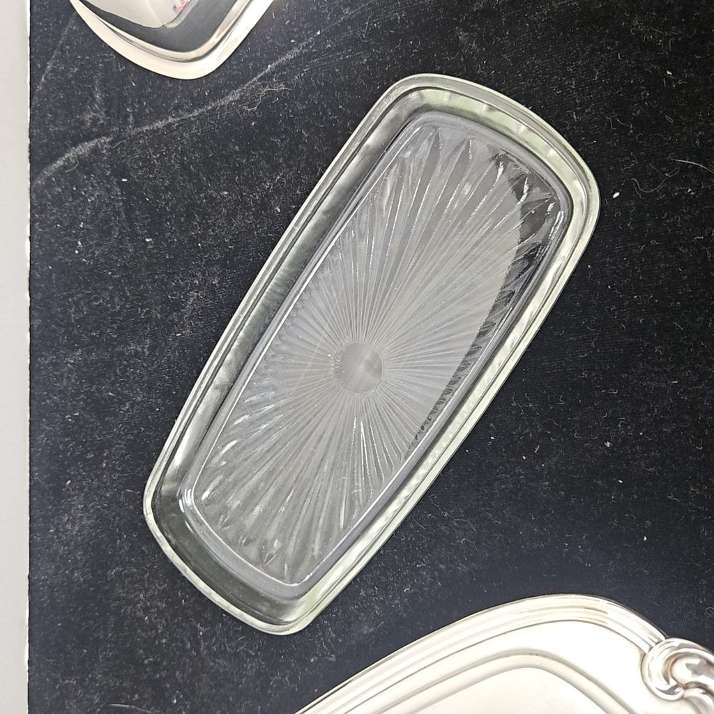 Oneida Butter Dish