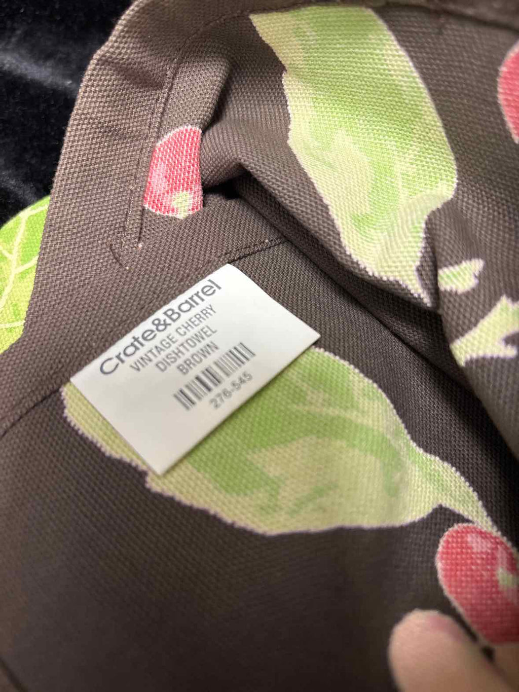 Crate & Barrel Tea Towel