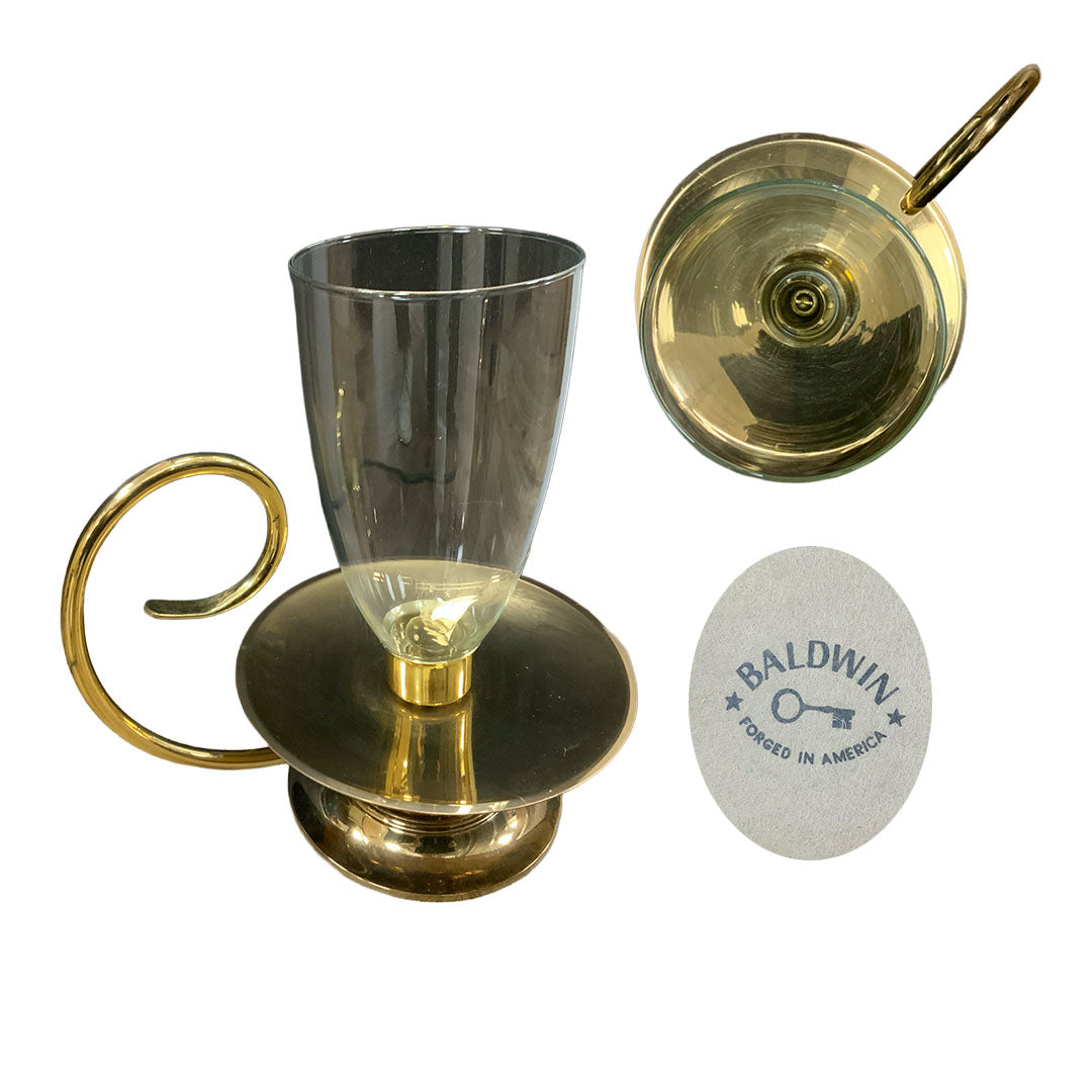 Baldwin Brass Hurricane Lamp