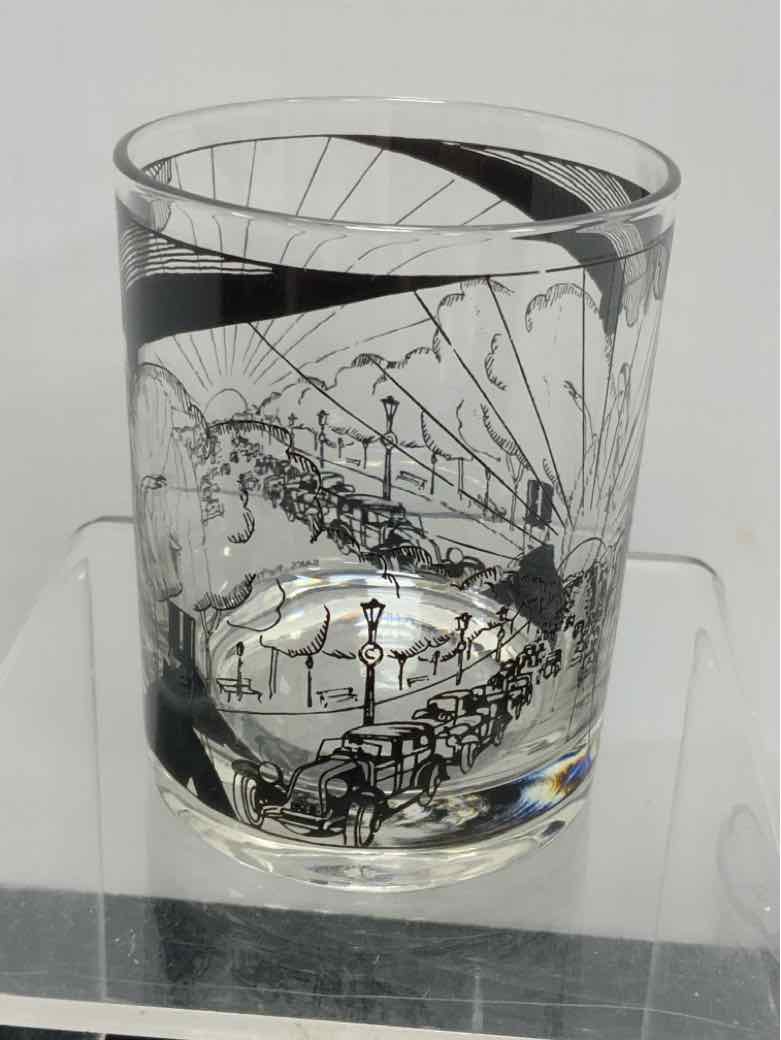 Saks Fifth Ave. Double Old Fashion Glass