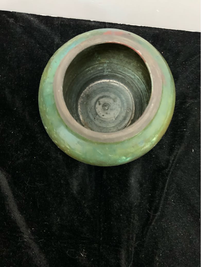 Raku Vase