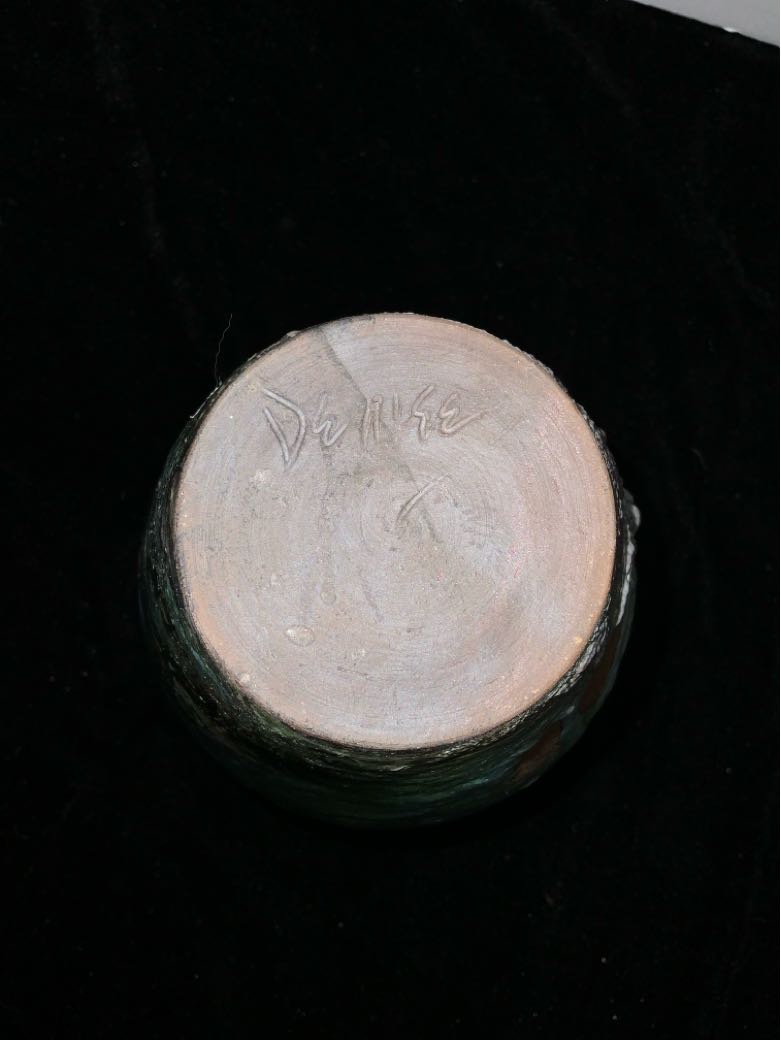 Raku Vase