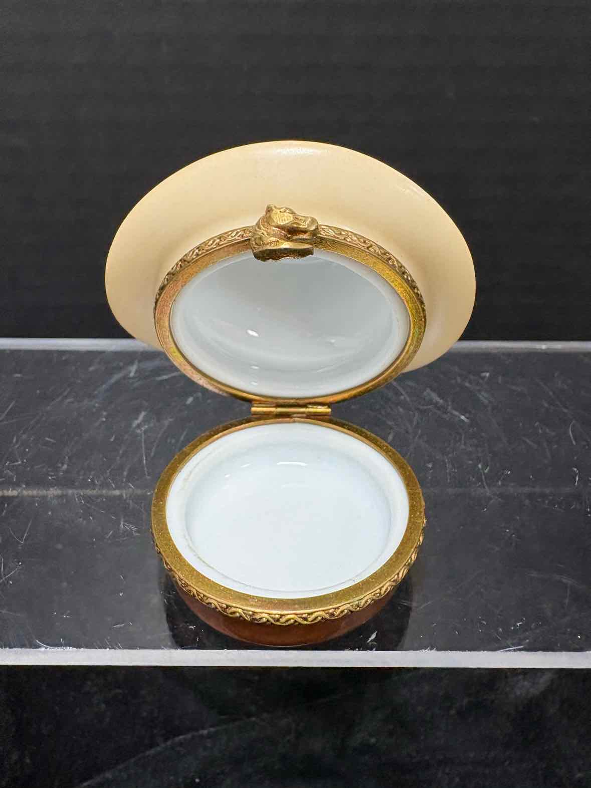 Limoges Signed Trinket Box